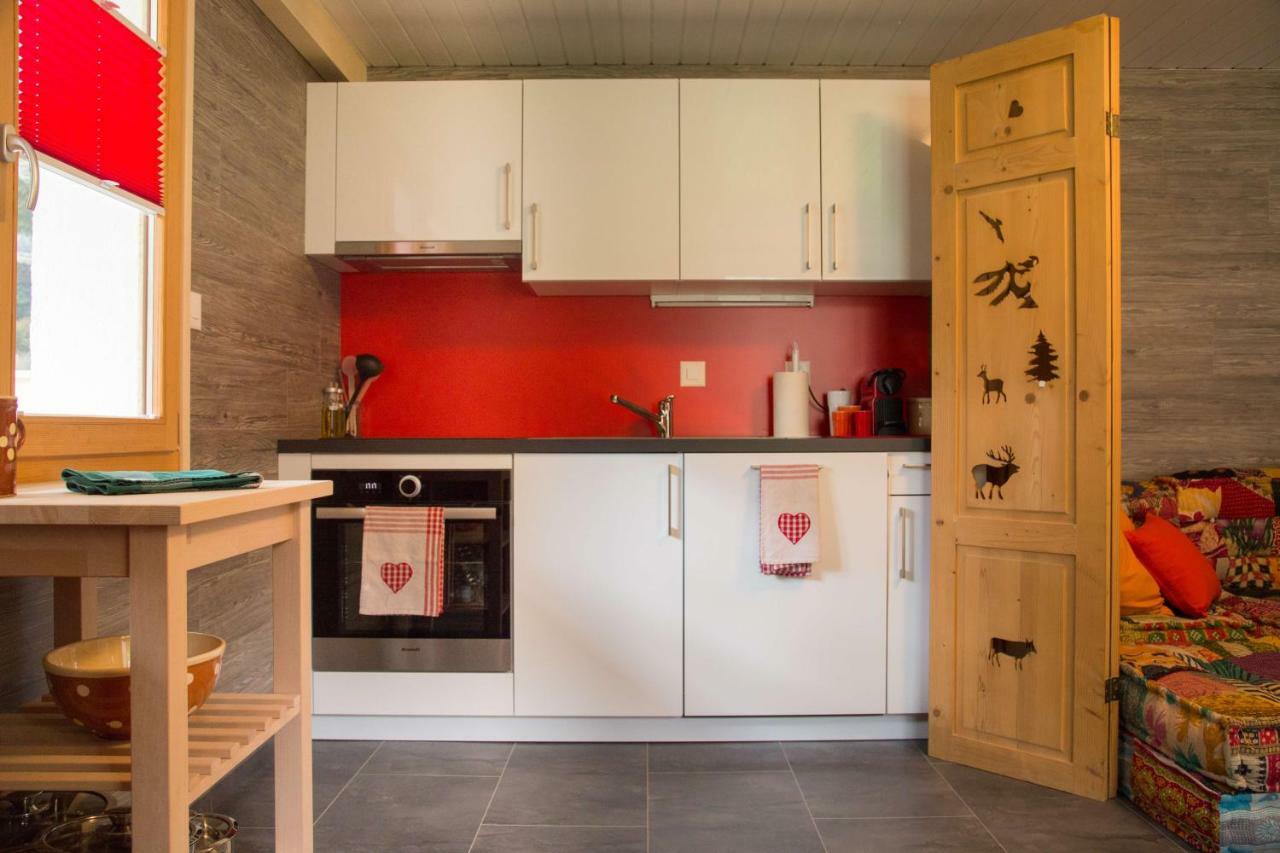 Chalet Le Knou Champéry Dış mekan fotoğraf